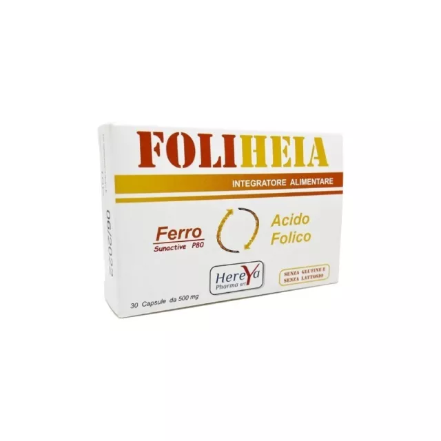 HEREYA PHARMA Foliheia - Iron Supplement 30 Capsules