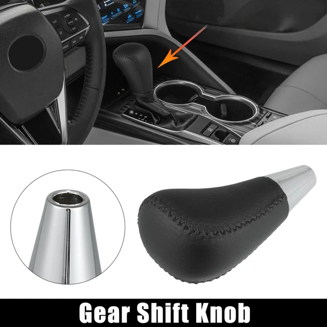 Car Gear Shift Knob Gear Lever Shifter for Toyota for Lexus Black Faux Leather
