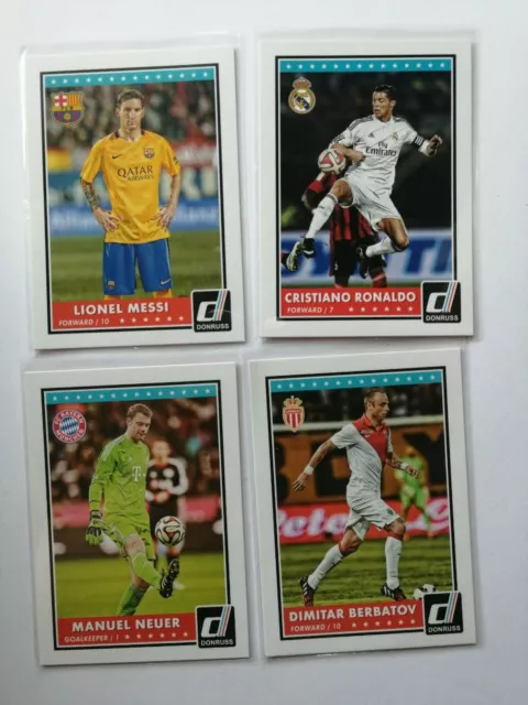 Panini Donruss Soccer 2015 - Base Cards - Select Aussuchen 1-100 Trading Cards