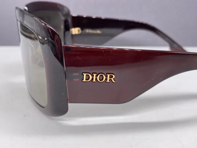 Dior Sunglasses woman Square Braun Curved Dior SoLight2