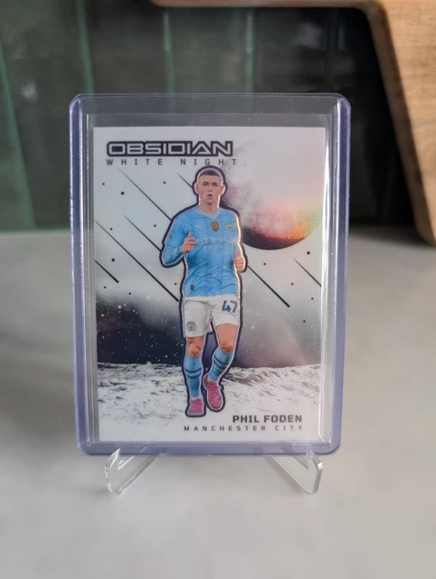 PHIL FODEN (MAN City) White Night Case Hit - Panini Obsidian
