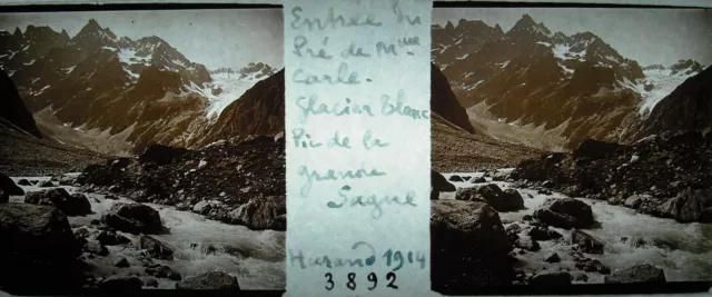 Photographie entré du pré se Madame Carle pic de la grande Sagne 1914