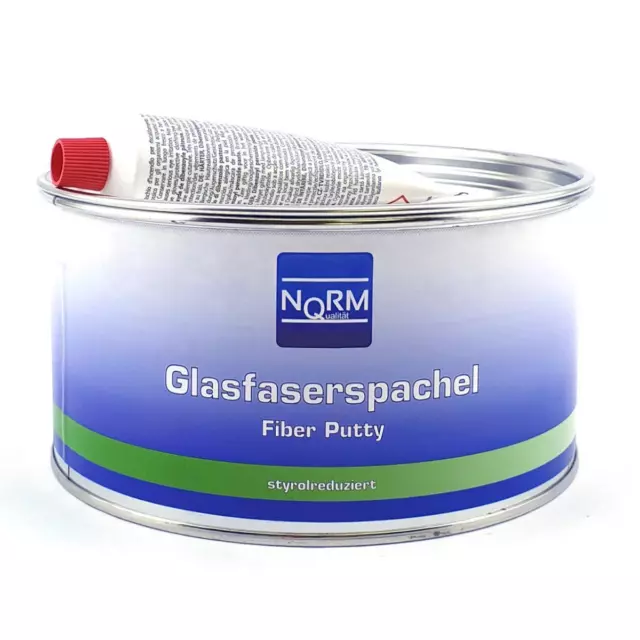 Norm Glasfaserspachtel 1,8Kg inkl Härter Autospachtel Spachtelmasse Bootspachtel