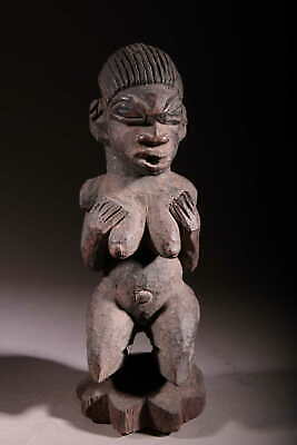 Art African Statue Yoruba 1686