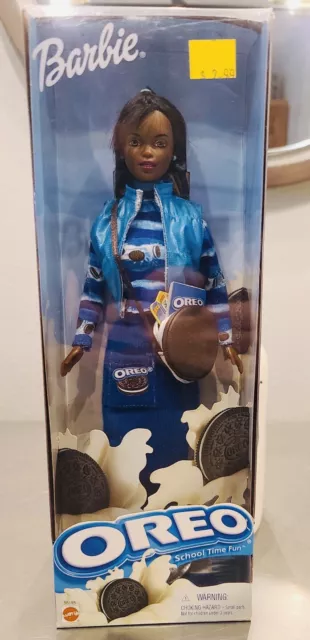 Nib Oreo Mattel Barbie:  Rare  African American Version Pulled From Production