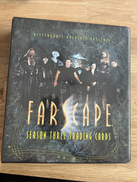 Farscape Season 3 Trading Cards Binder by Rittenhouse RARE MINT