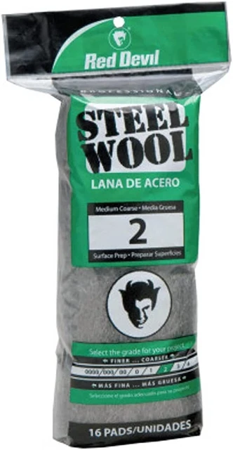 Red Devil Professional Steel Wool #2 Coarse