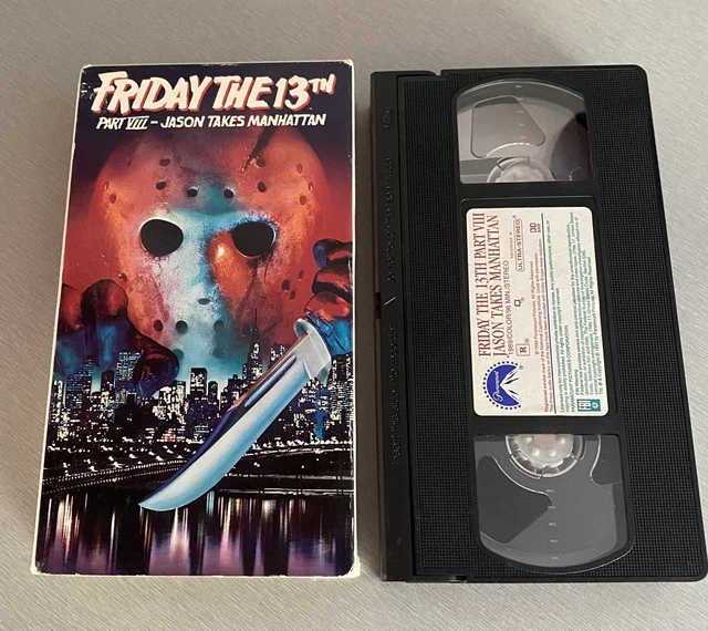 FRIDAY THE 13TH Part 8 VHS Video Tape Paramount US