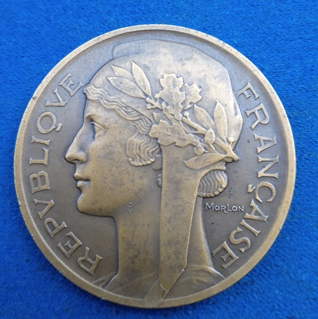 Médaille Éducation Physique Dubois Morlon SUP - Bronze, 58,62 G, 50 Mm - Région France