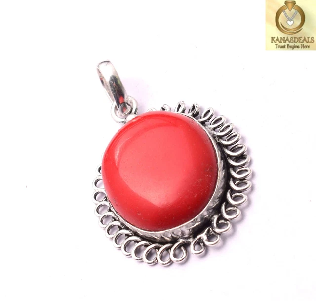 Coral Plated Pendant Jewellery Beautiiful 14 Gm Value-Priced @1.99-65373