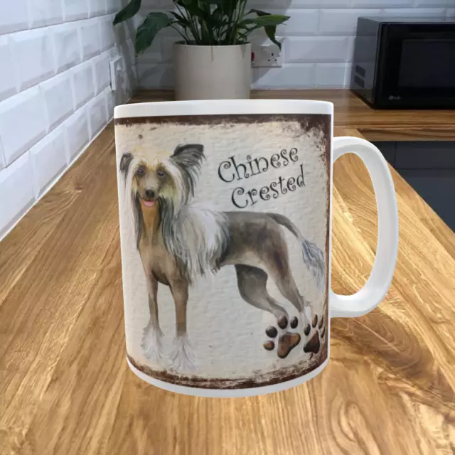 Chinese Crested 11oz Coffee Mug My Dog's Bedtime Prayer Theme 36DRMUG