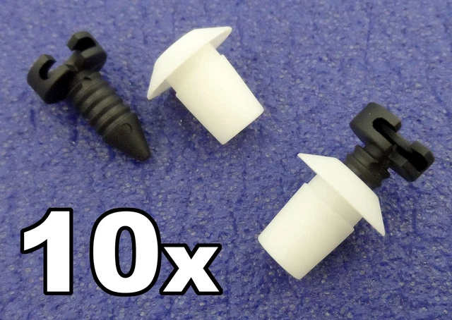 LAND ROVER DEFENDER Interior Door Card Panel Trim Clip Set- 10x Studs ...