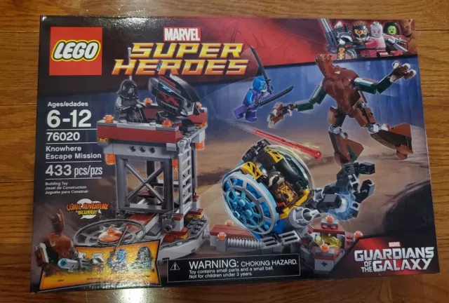 BRAND NEW LEGO Marvel Guardians Of The Galaxy - Knowhere Escape Mission 76020