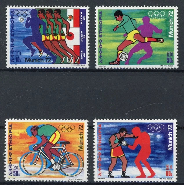 Äthiopien 716-719 postfrisch Olympia München 1972 #JR850