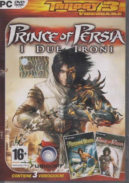 GIOCO PC PRINCE Of Persia Trilogy 2 Pack 3 Giochi PC DVD-ROM.