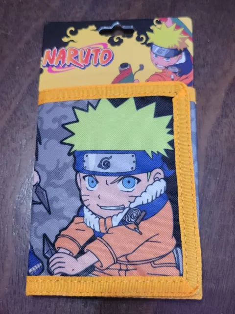 Naruto Trifold Wallet - Orange.. New! Anime Made By BIOWORLD