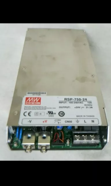 Mean Well RSP-750-24 AC/DC 24V / 31.3A Enclosed Switching Power Supply