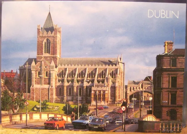 Irish Postcard CHRISTCHURCH CATHEDRAL DUBLIN Insight Ireland Peter Zöller Zoller