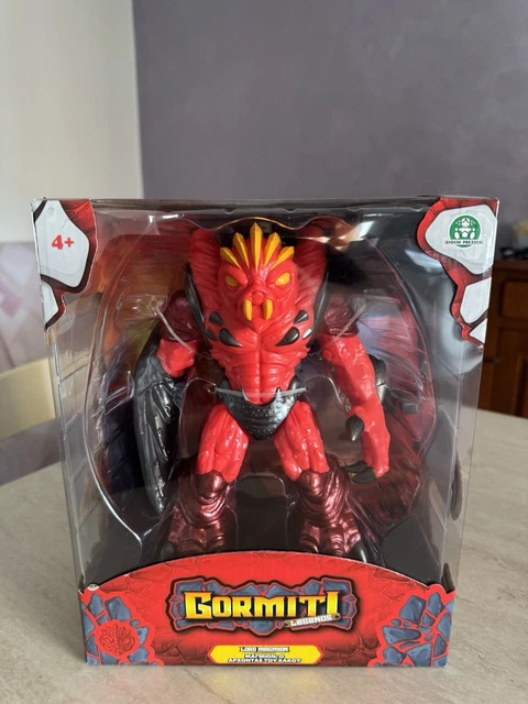 Giochi Preziosi, GORMITI LEGENDS Fiery Hammer V2, Mole e Flours, 3 Personaggi 5 cm Versione Cartoon e metallizzata, card inclusa, per bambini dai 4 anni