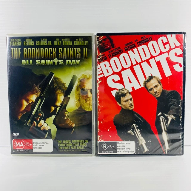 THE BOONDOCK SAINTS and DVD Set Region New Sealed Cult Crime