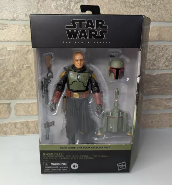 The Book Of Boba Fett Star Wars The Black Series Throne Room 6" figure Disney+