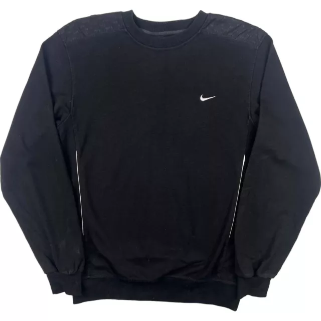 Nike Sweatshirt Black Embossed Climate Fit XS Extra Small