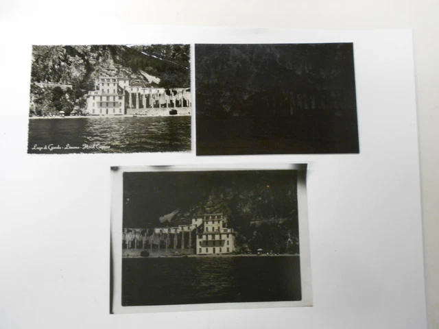 Cartolina Lombardia Brescia Lago Di Garda Limone Hotel Caprese