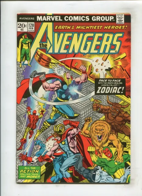 Avengers #120 (8.0) Zodiac!! 1974
