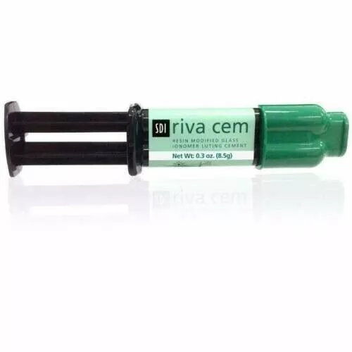 SDI Riva Cem Resin Modified Glass Ionomer Luting Cement Dental Exp 2025-07