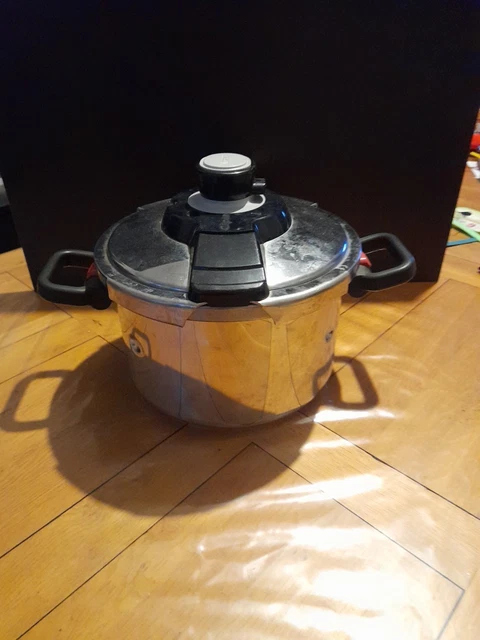 Cocotte Minute SEB Super Série DO 6 Litres - Ovale Aluminium Vintage