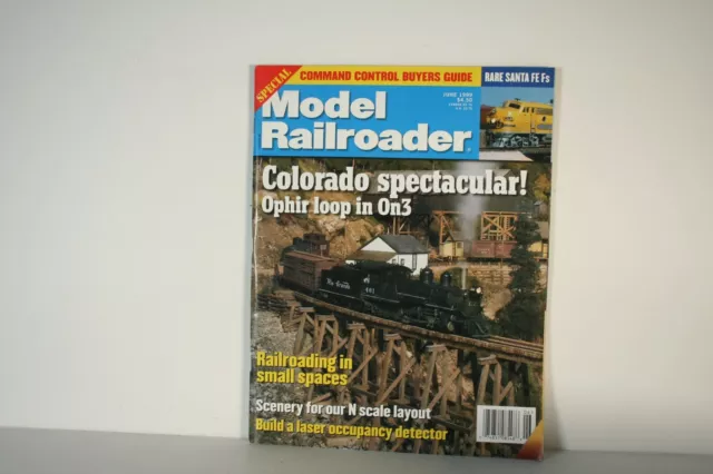 Model Railroader Magazine June 1999