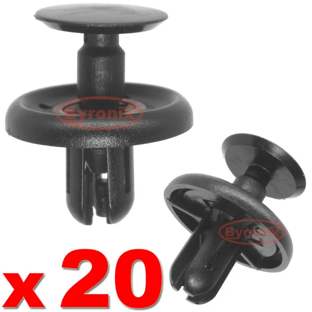 TOYOTA AYGO INNER WHEEL ARCH CLIPS LINING LINER SPLASHGUARD TRIM 7mm £3