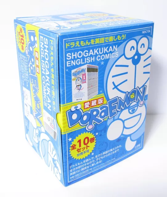 Doraemon English Translation Version Vol. 1-10 Comic Set Manga