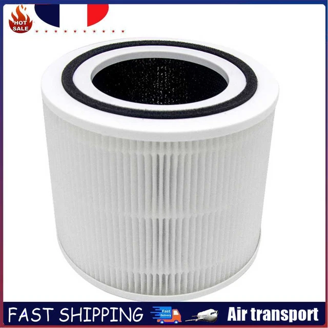 Air Purifier Filters for Levoit Core 300-RF Filter Replacement Part (White)