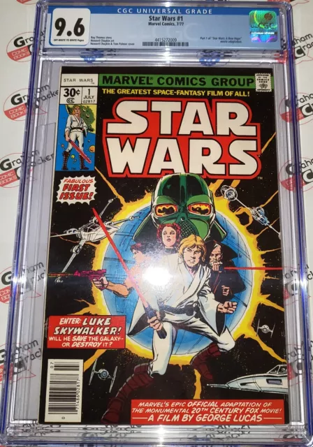 Star Wars #1 (1977) CGC 9.6 1st Star Wars Comic! Predates the Original Film!