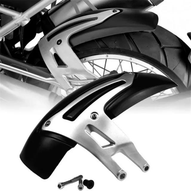 Silber Hinten Fender Rad Hugger Kotflügel Splash Schutz Für BMW R1200GS 2013-19