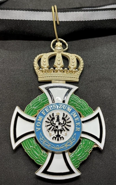 Distintivo Ordine Di Hohenzollern - Croce Di Comandante