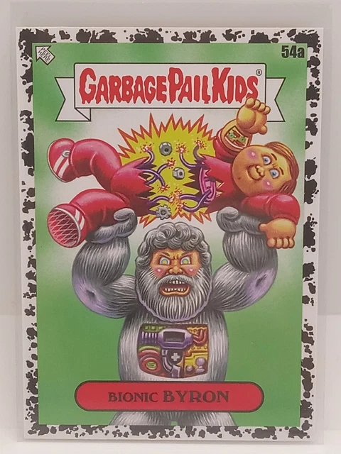2023 Garbage Pail Kids S2 InterGOOlactic Mayhem Black Hole 54a BIONIC BYRON GPK