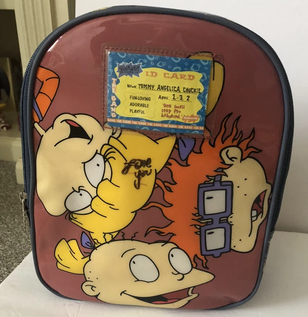 NICKELODEON RUGRATS TOMMY Chuckie Angelica Backpack 1998 10x 9 X4” EUR ...