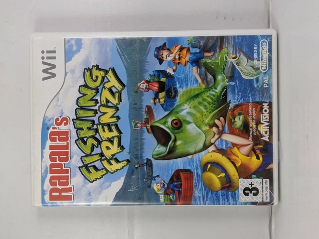 RAPALAS FISHING FRENZY Wii PAL Simulator $13.99 - PicClick AU