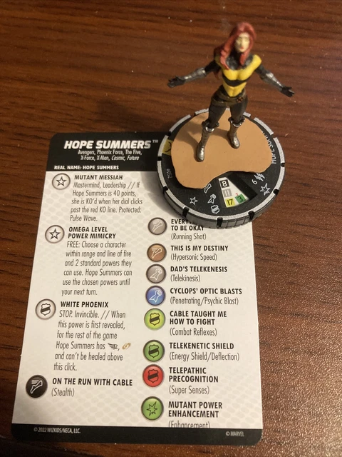 Heroclix X-Men X Of Swords Super Rare Hope Summers 052.