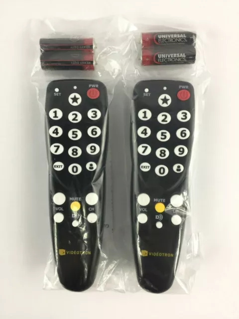 FOR VIDEOTRON 2 Pack - XFINITY CABLE DTA(DIGITAL TRANSPORT ADAPTER) UNIVERSAL RC