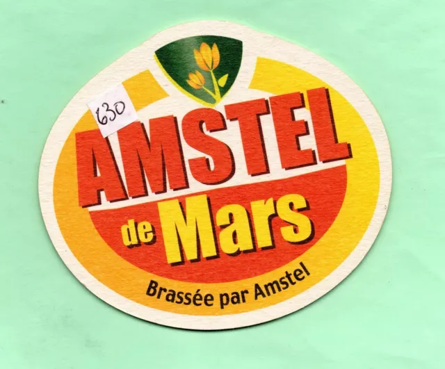 ancien sous-bock Bière AMSTEL de MARS 2