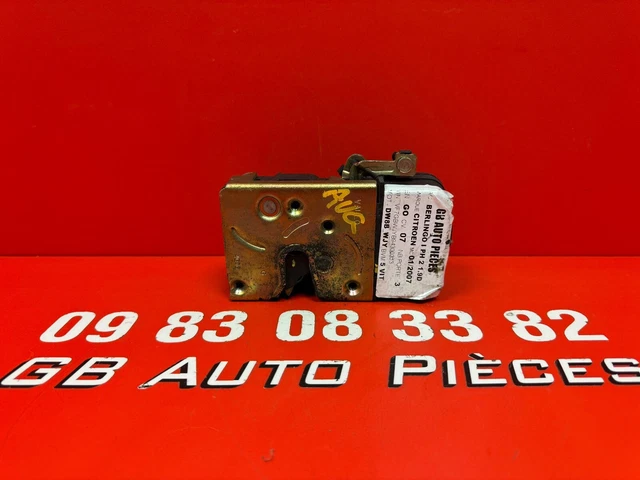 Gâche De Serrure Centralisée Pour Citroën Peugeot AX Berlingo Saxo ZX Etc. - 6615.03