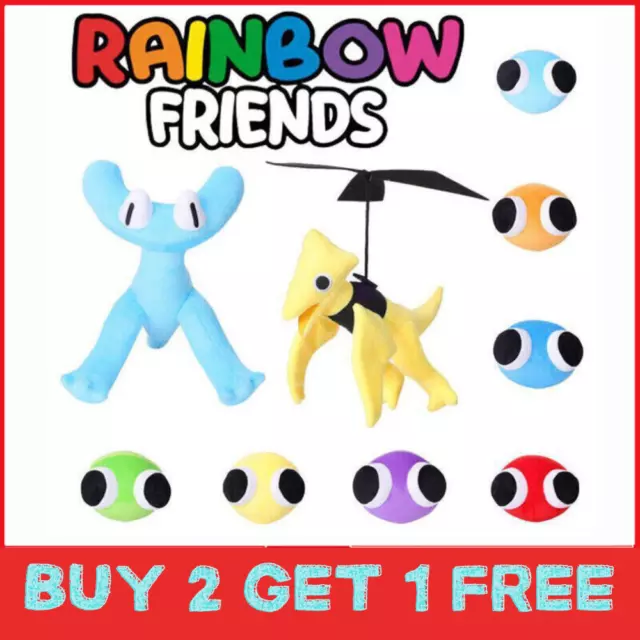 CARTOONISH RAINBOW FRIENDS Chapter 2 Dinosaur Plush Toy Perfect For Kids  $15.27 - PicClick AU