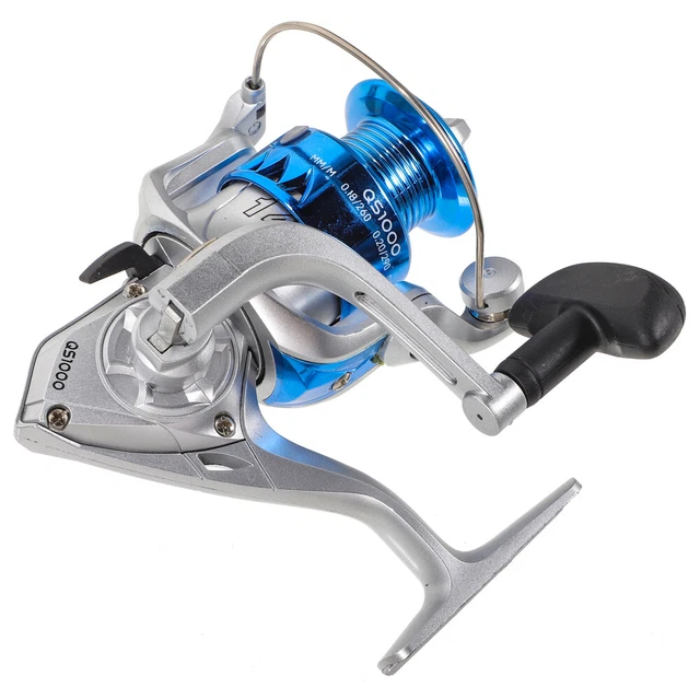 Piscifun Bobine de ligne de pêche, noir, pour oulinets, systèe anti