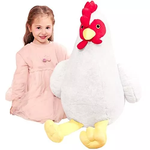 Giant Chicken Stuffed Animal Plush Toy,Large Hen Henny Cute Jumbo Soft