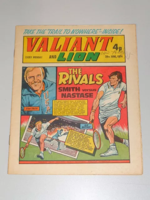 Valiant And Tv21 29Th June 1974 Ipc British Weekly Comic*