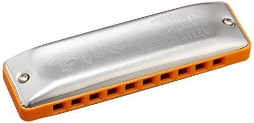 Blues SESSION STEEL Harmonica D