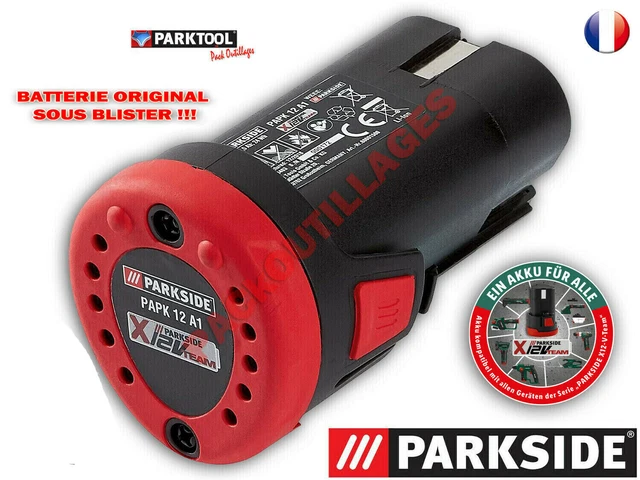 PARKSIDE BATTERIA 12 V Per Le Dispositivi Di La Serie X12VTEAM Sotto